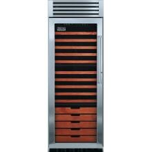 Viking VCWB300L 150 Bottle Professional Series Built In Triple Zone Left Hinge Beverage Cooler - Glass Door
