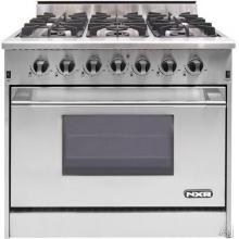 NXR 36 Inch 6-Burner Propane Gas Professional Indoor Range DRGB3602-LP