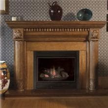 Monessen CDVT33PSC7 33-Inch Propane Direct Vent Fireplace System With Signature Command Control