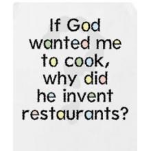 Attitude Aprons Invent Restaurant Apron image