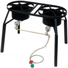 Bayou Classic Cookers With Extension Legs Dual High Pressure Gas Burner Cooker