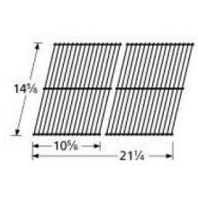 Porcelain Coated Steel Wire Rectangle Cooking Grid 51402 image