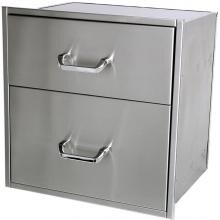 Solaire 21 Inch Double Access Drawer