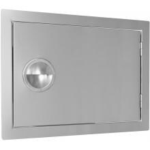 BBQ Guys Portofino Series 24 Inch Right-Hinged Single Access Door - Horizontal