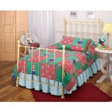Hillsdale Molly Yellow Metal Bed Set With Frame And Trundle - Twin - 1090BTWHTR image