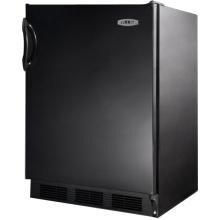 Summit 5.1 Cu. Ft. ADA Compliant Compact Refrigerator / Freezer - Black - AL652B
