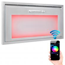 Luxor Illuminated LED 30-Inch Extra Large Single Access Drawer - AHT-IL-1D-30 image