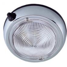 Perko Surface Mount Dome Light - 5 - Chrome Plated