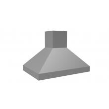 Vent-A-Hood 48-Inch Euroline Pro Series 550 CFM Island Range Hood - Stainless Steel - EPIH18-248 SS image