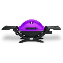 Weber Q 1200 Portable Propane Gas Grill - Fuchsia image