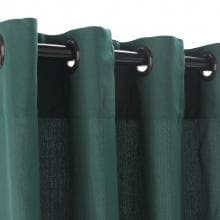 WeatherSmart Outdoor Curtain With Grommets By Hatteras Outdoors - 52 1/2 X 84 Inch - Green