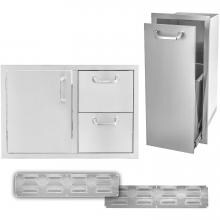 BBQGuys.com Kingston Series 4-Piece Outdoor Kitchen Storage Package image
