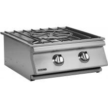 Bull Built-In Natural Gas Stainless Steel Power Burner W/ Stainless Steel Lid - 96001 image
