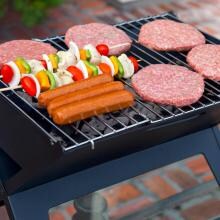 Fire Sense 18-Inch Folding Notebook Portable Charcoal Grill - 60508 image
