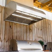 Blaze 42-Inch Stainless Steel Outdoor Vent Hood - 2000 CFM - BLZ-WVH-42 image