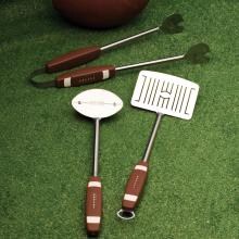 Football 3-Piece BBQ Tool Set image