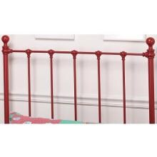 Hillsdale Molly Red Metal Headboard Without Frame - Twin - 1087-340 image