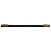 Firegear Tranquiline 30-Inch Whistle-Free Gas Log Connector With 3/8 MIP X 1/2 MIP Fittings