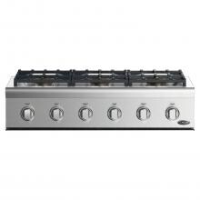 DCS 36-Inch Professional 6-Burner Natural Gas Cooktop - CPV2-366-N image