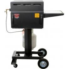 Cajun Bayou Broiler 22-Inch Propane Gas Outdoor Salamander Broiler On Cart image