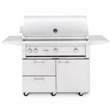 Lynx Professional 42-Inch Freestanding Propane Gas Grill With One Infrared Trident Burner And Rotisserie - L42TRF-LP image