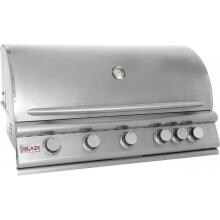 Blaze 40-Inch 5-Burner Built-In Gas Grill With Rear Infrared Burner