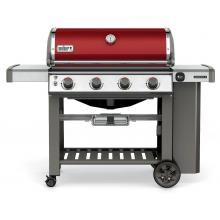 Weber Genesis II E-410 Freestanding Propane Gas Grill - Crimson image