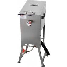 Bayou Classic 4 Gallon Stainless Steel Fryer With Two Stainless Steel Baskets image