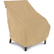 Classic Accessories Terrazzo Patio Chair Cover - Sand - High Back
