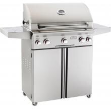American Outdoor Grill T-Series 30-Inch 3-Burner Freestanding Natural Gas Grill W/ Rotisserie & Single Side Burner - 30NCT image