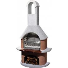 Buschbeck Cape Cod 44-Inch Outdoor Wood-Burning Fireplace Grill