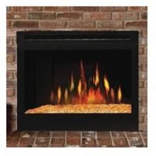 Dimplex 25-Inch Self-Trimming Electric Firebox With Glass Ember Bed - DFG2562