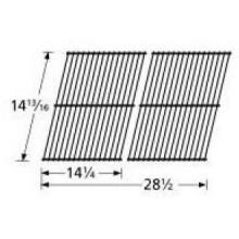 Porcelain Coated Steel Wire Rectangle Cooking Grid 57802 image