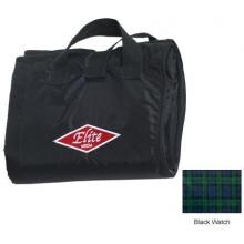 Terry Town Lined Polar Fleece Picnic Blanket - Black Watch image