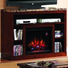 Adams 47-Inch Electric Fireplace Media Console - Empire Cherry - 23MM1824