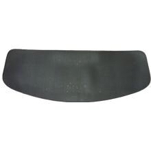 The Blue Rooster 18 X 48 Half Round Fire Resistant Deck Pad