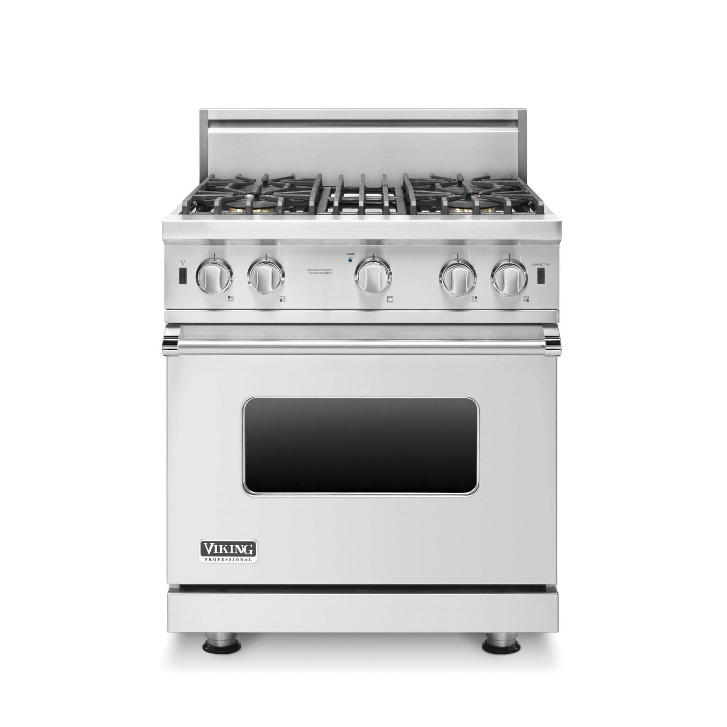 Viking Professional 5 Series 30Inch 4 Burner Natural Gas Range