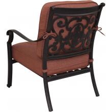 Darlee St. Cruz Cast Aluminum Deep Seating Patio Dining Chair - Antique Bronze