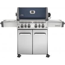 Napoleon Prestige 500 Freestanding Propane Gas Grill With Infrared Rear Burner & Infrared Side Burner - Blue image