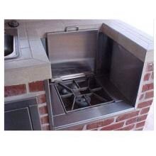 Texas Barbecues Recessed Drop-Down Side Burner NG image