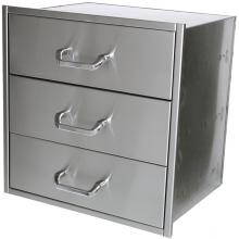 Solaire 21 Inch Triple Access Drawer