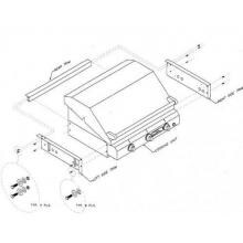 TEC Sterling II FR Built-In Grill Mounting Trim Kit - ST2MTKIT image