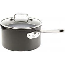 Emerilware By All-Clad 3-Quart Hard Anodized Nonstick Sauce Pan With Pouring Spout And Lid - E9209364