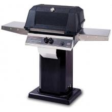 MHP Gas Grills WNK4DD Natural Gas Grill W/ Stainless Grids On Black Patio Base