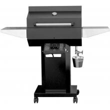 Phoenix Grill PFMG Black Gas Grill Head On Black Pedestal Cart