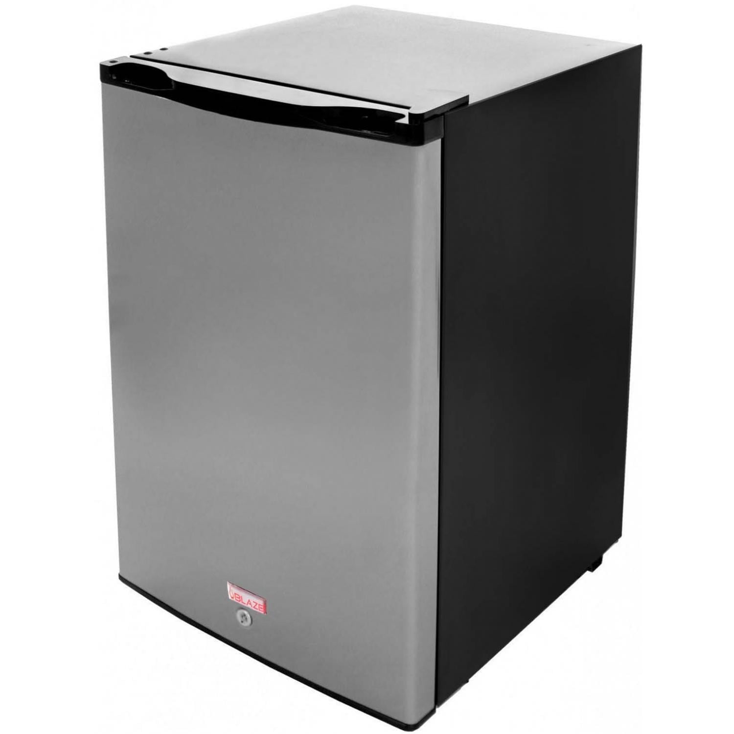 Blaze 4.1 Cu. Ft. Stainless Steel Compact Refrigerator With Locking