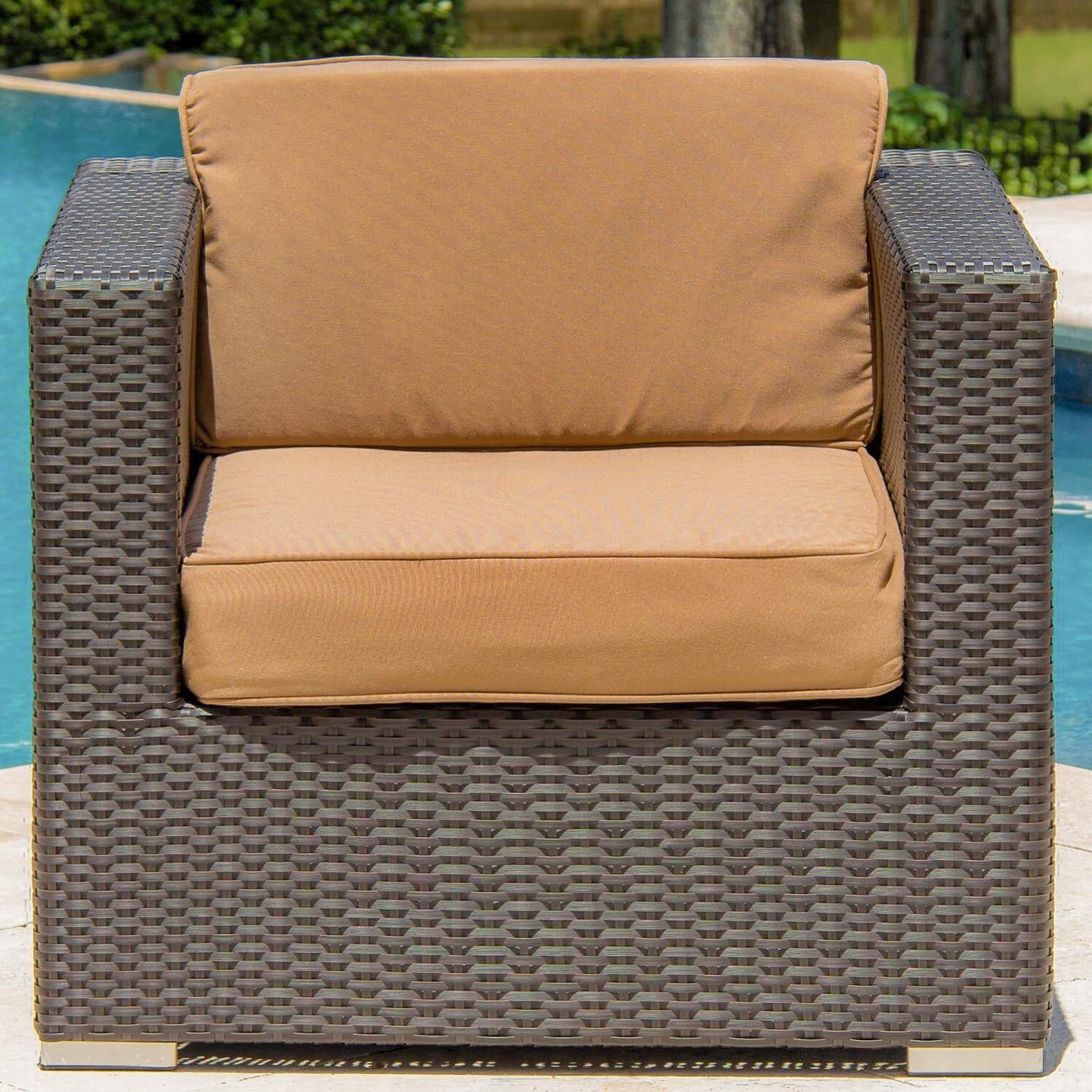 Avery Island 16 Piece Resin Wicker Patio Sectional Seating Set With 3