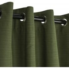 Sunbrella Outdoor Curtain With Grommets By Hatteras Outdoors - 52 1/2 X 84 Inch - Dupione Palm