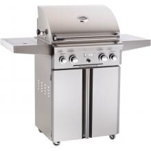 American Outdoor Grill 24 Inch Natural Gas Grill W/ Rotisserie & Side Burner On Cart