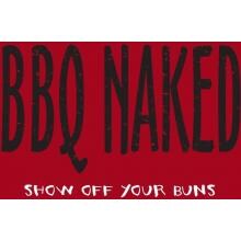 Attitude Aprons BBQ Naked Apron image